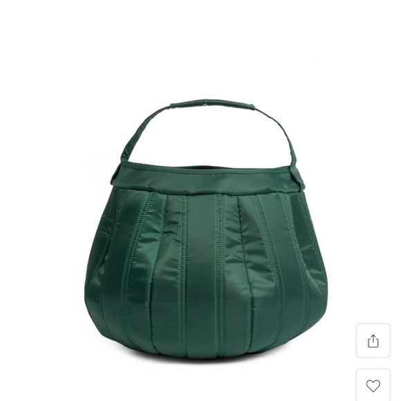 NWT Lug Pumpkin Tote in Wickedly Green 💚 - Picture 7 of 11